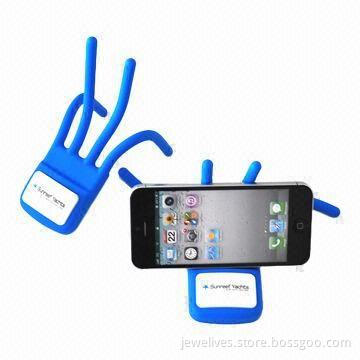 Silicone Mobile Phone Holder with Unique Design